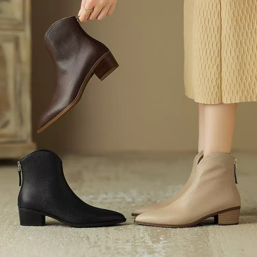 Soft Sheepskin Chelsea Boots