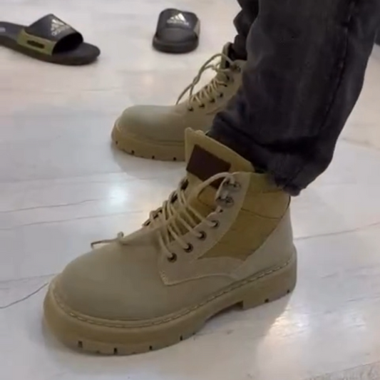 Men's Classic Lace-Up Work Boots