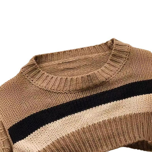 Loose Half-length Sweater