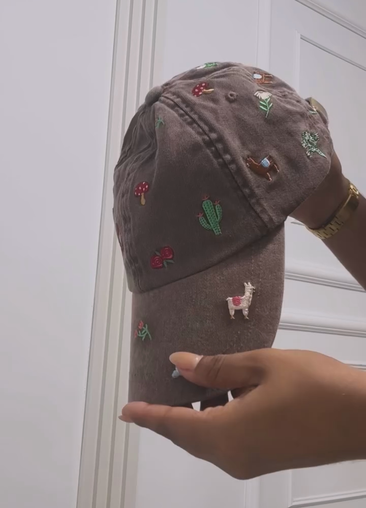 Fun Embroidered Baseball Cap