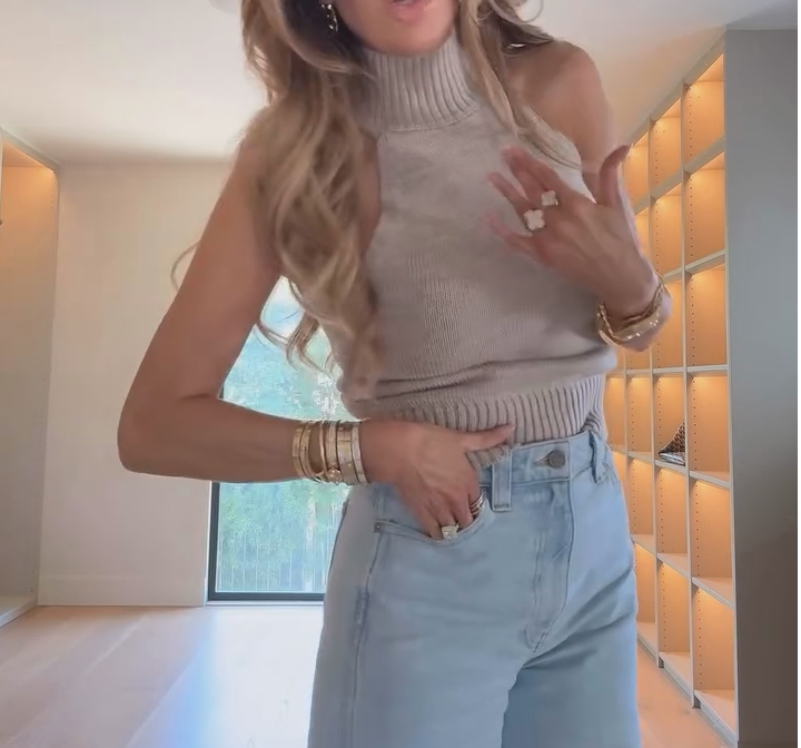 Halter Knit Top