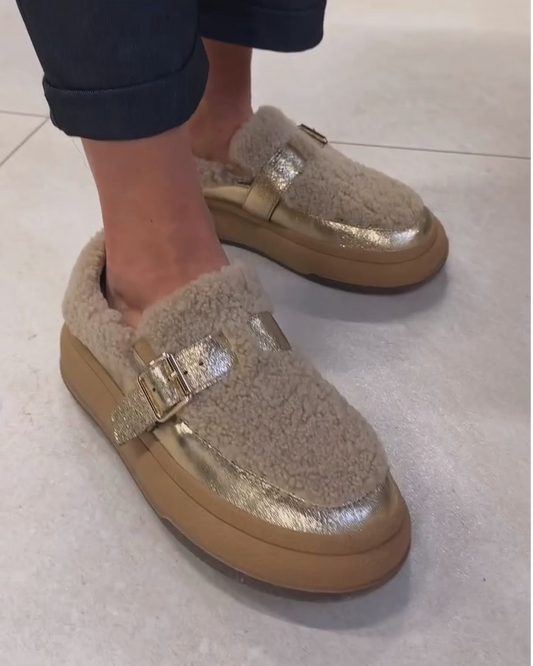 Plush Warm Birkenstocks