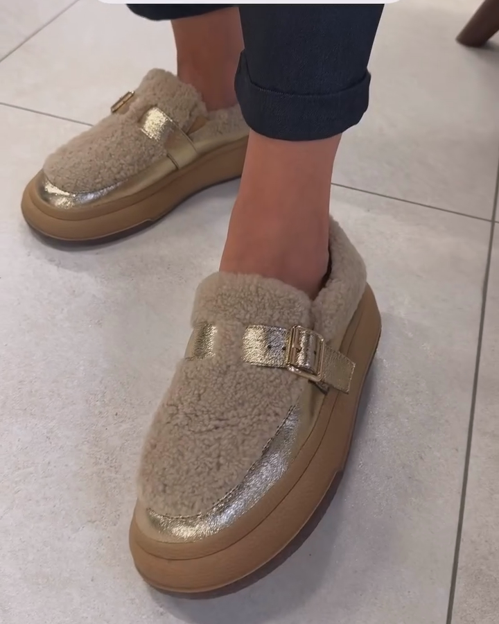 Plush Warm Birkenstocks