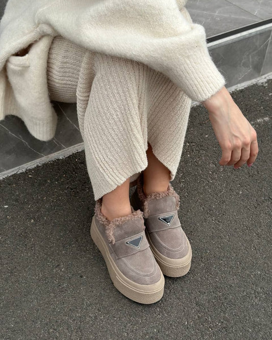 Triangle Thick-soled Snow Shoes