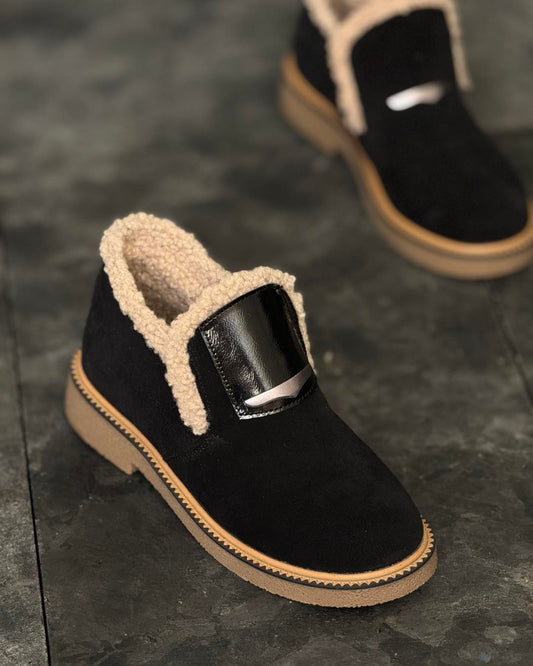 Thermal Fleece-Lined Loafers