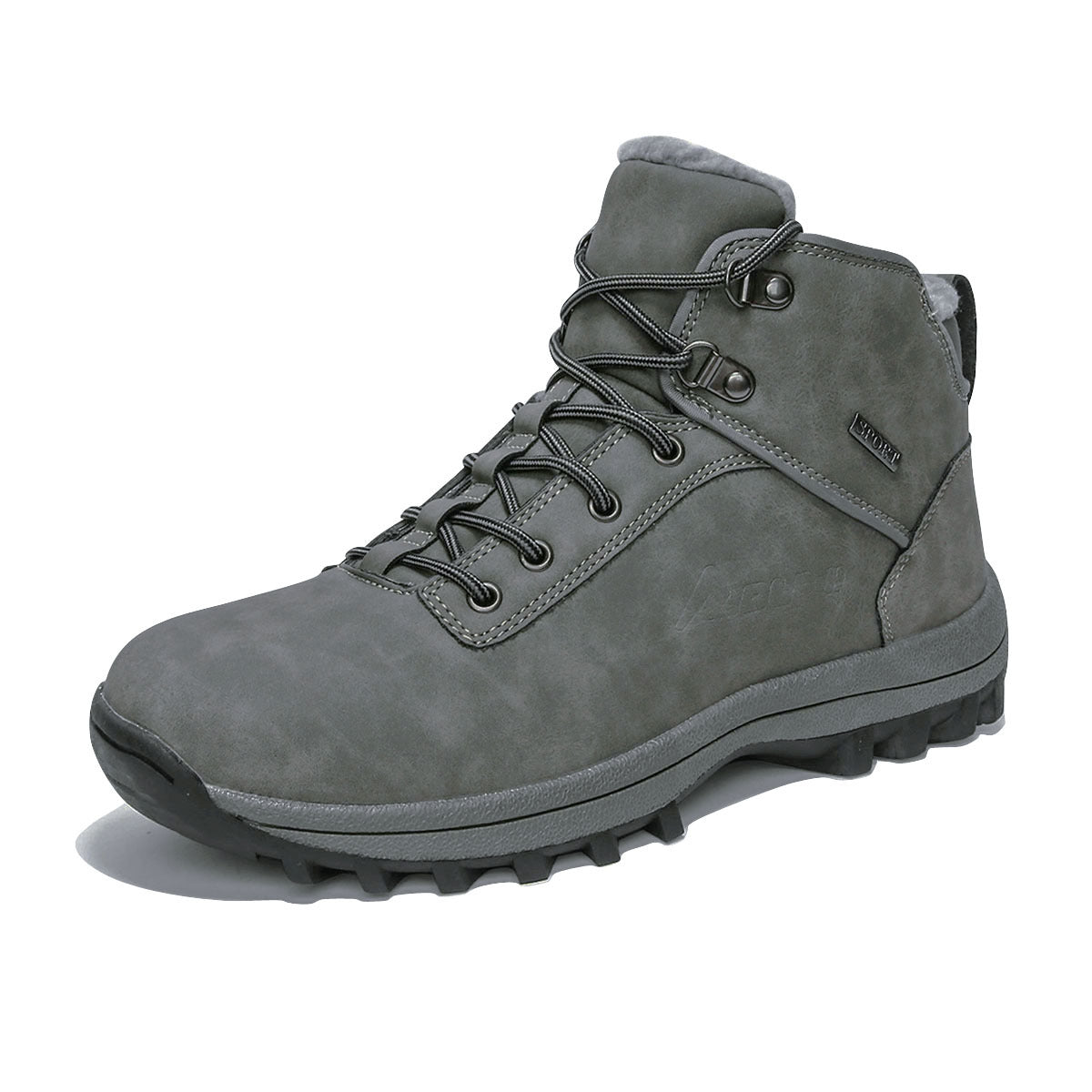 Warm Fleece-lined Outdoor Snow Boots