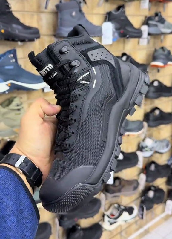 Men's Lightweight Leather Waterproof Work Boots