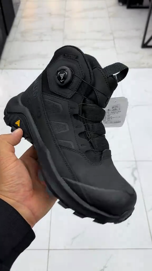 Mid-Cut Hiking Shoes - Rotating Lacing System