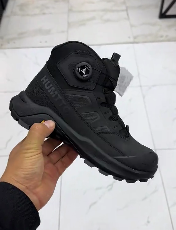 Mid-Cut Hiking Shoes - Rotating Lacing System