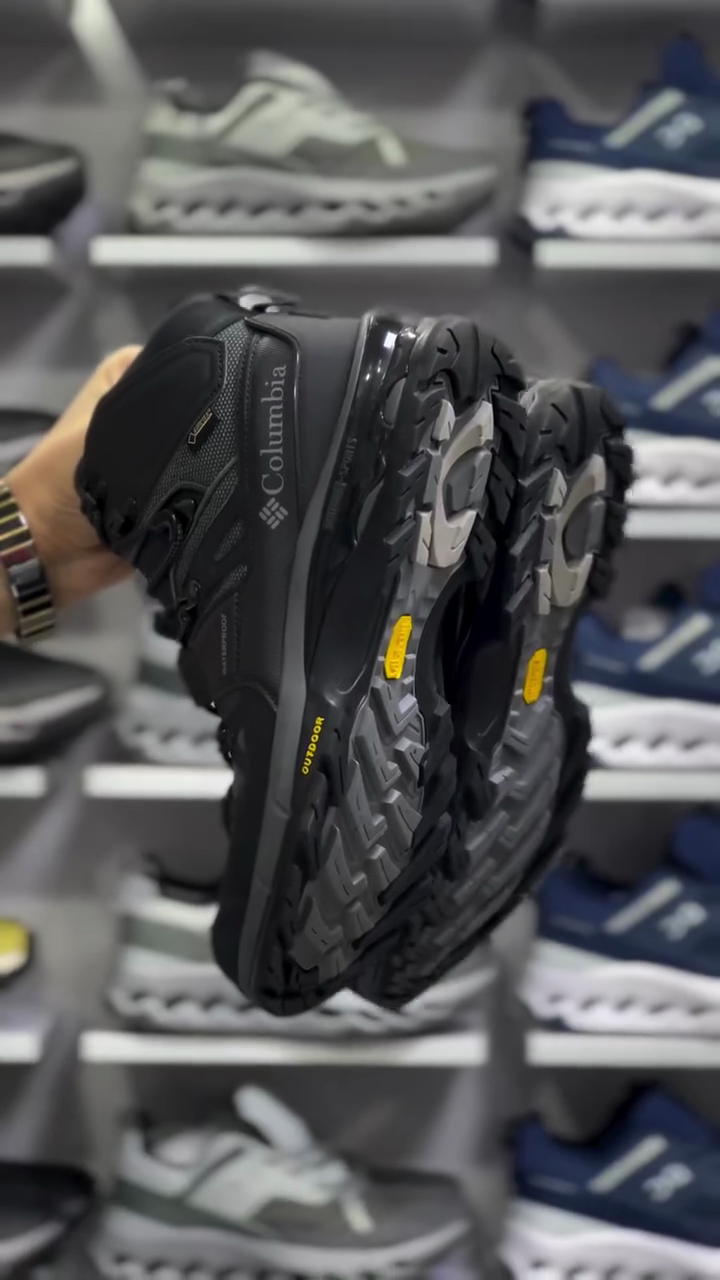 Men's Leather Waterproof Hiking Boots