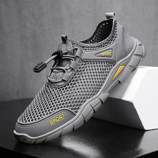 Summer Breathable Mesh Soft-soled Outdoor Shoes