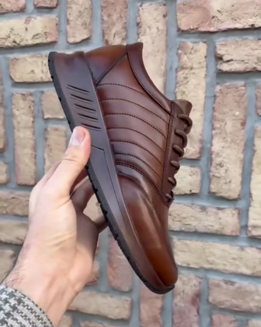 Men's Leather Foot Sneakers