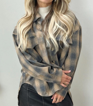 Comfy Plaid Flannel Shirt