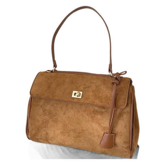 Chic Suede Underarm Bag