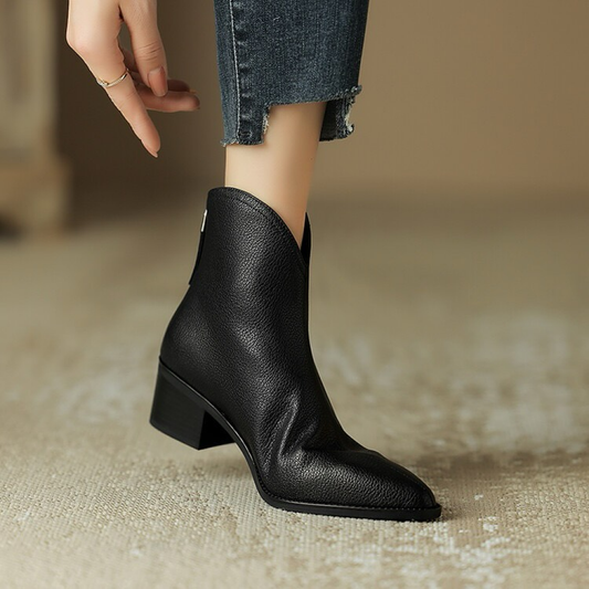 Soft Sheepskin Chelsea Boots