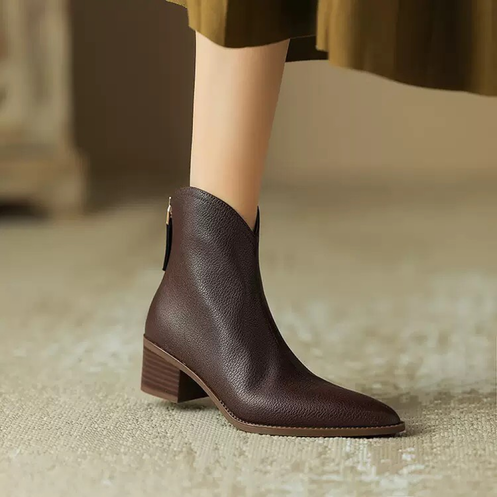 Soft Sheepskin Chelsea Boots