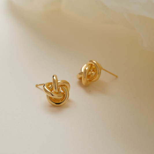 Forget Me Knot Earrings