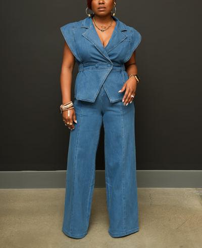 All Denim Set