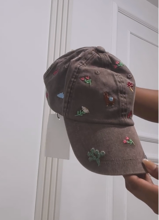 Fun Embroidered Baseball Cap