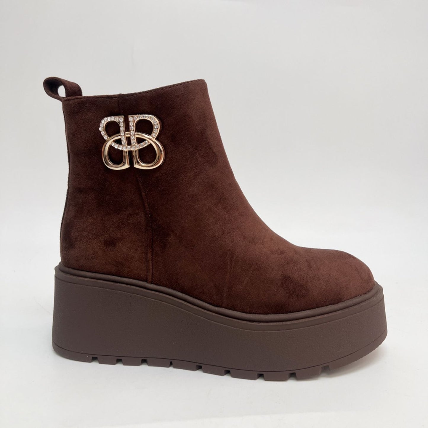 Women's Classic Suede Platform Boots