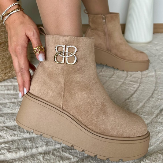 Women's Classic Suede Platform Boots