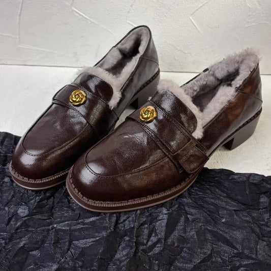 Plush Warm Loafers