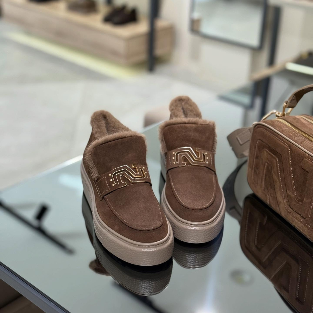 Fleece-Lined Cotton Padded Winter Shoes