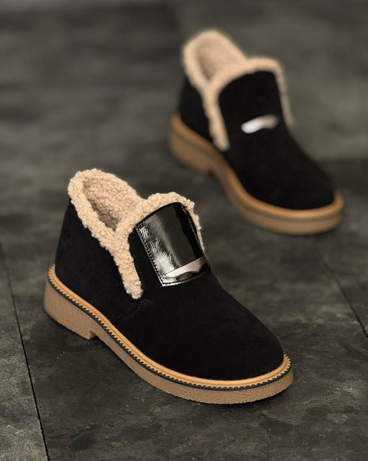 Thermal Fleece-Lined Loafers