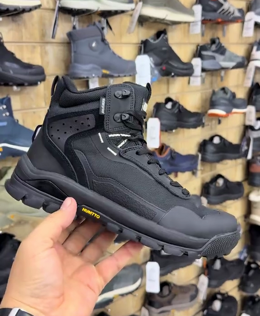 Men's Lightweight Leather Waterproof Work Boots