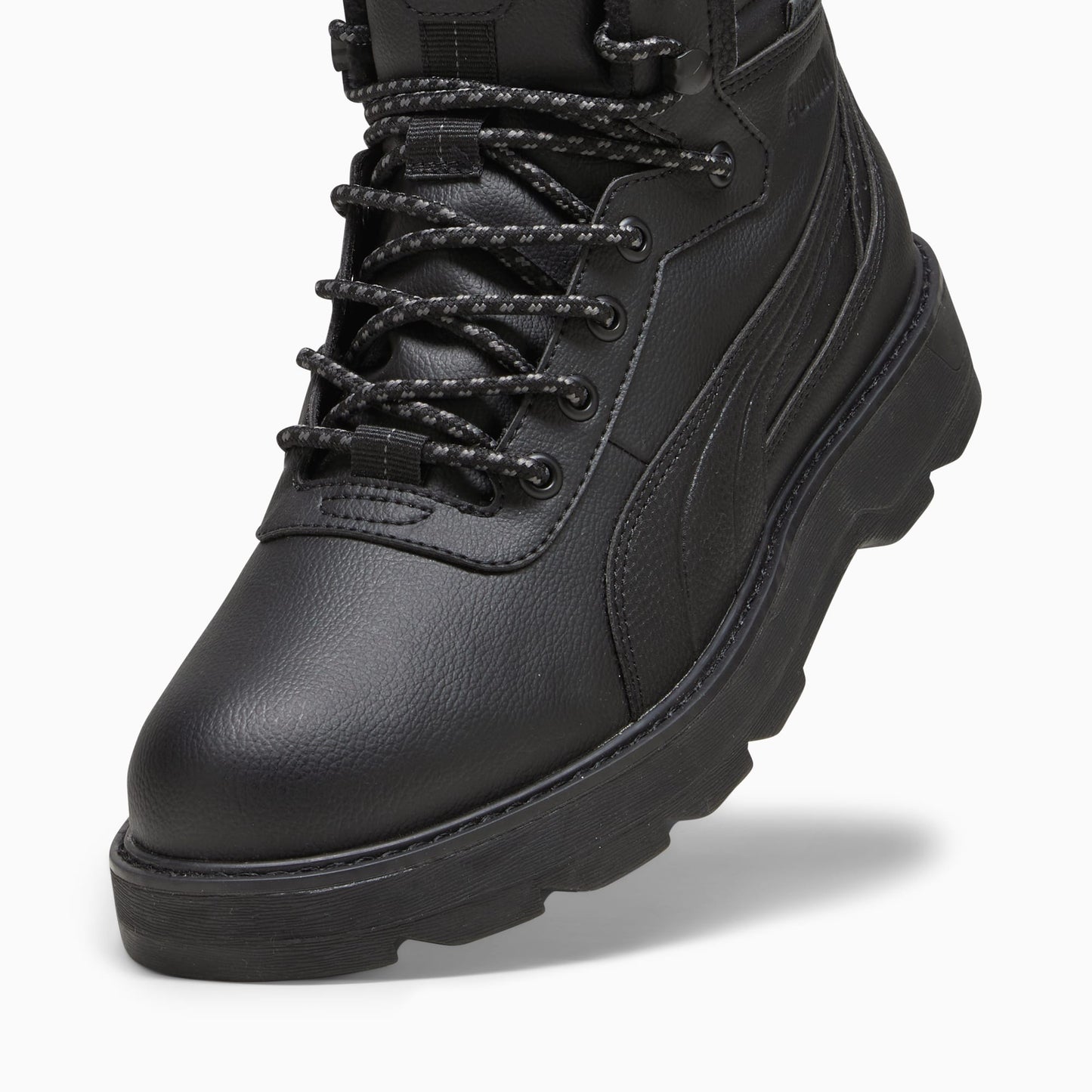 Lightweight Leather Athletic Boots