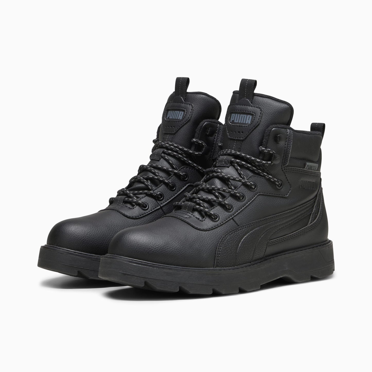 Lightweight Leather Athletic Boots