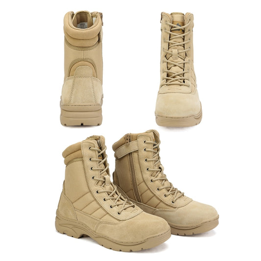 Men's Wide Military Tactical Work Boots