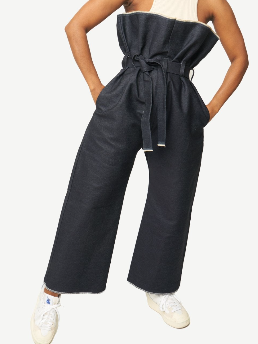 James Paperbag Fashion Jeans