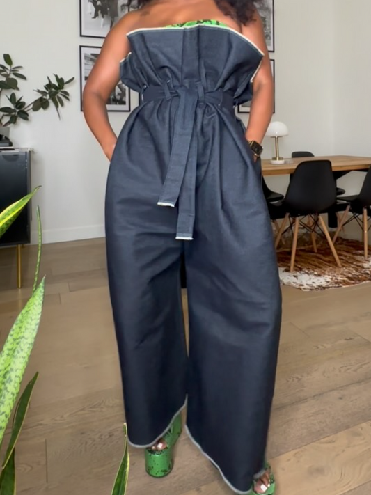 James Paperbag Fashion Jeans